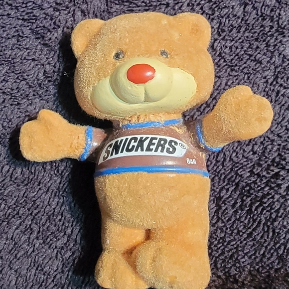 Mars Inc. 1987 snickers fuzzy bear - Picture 3 of 5